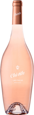Бесплатная доставка | Розовое вино Chivite Las Fincas Молодой D.O. Navarra Наварра Испания Tempranillo, Grenache 75 cl