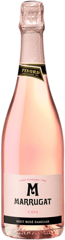 14,95 € | Rosé sparkling Pinord Marrugat Rosado Brut Reserve D.O. Cava Catalonia Spain Grenache 75 cl