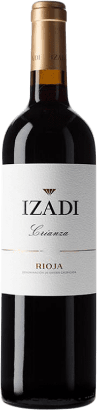 9,95 € Free Shipping | Red wine Izadi Crianza D.O.Ca. Rioja The Rioja Spain Tempranillo Bottle 75 cl