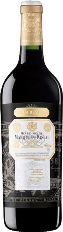 132,95 € Бесплатная доставка | Красное вино Marqués de Riscal Гранд Резерв D.O.Ca. Rioja бутылка Магнум 1,5 L