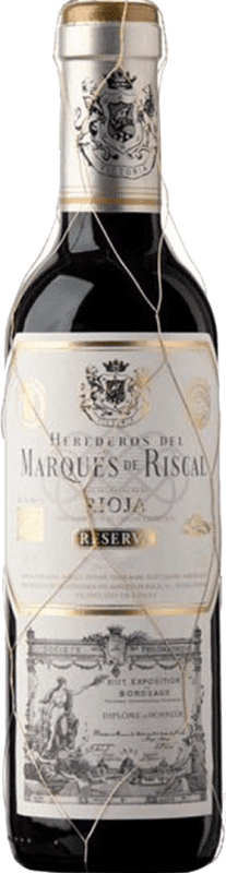 10,95 € Free Shipping | Red wine Marqués de Riscal Reserve D.O.Ca. Rioja Small Bottle 18 cl