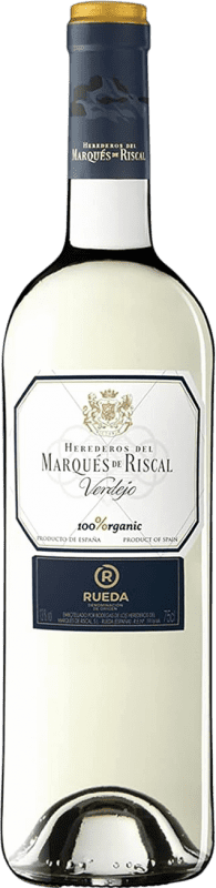 9,95 € Free Shipping | White wine Marqués de Riscal Organic Joven D.O. Rueda Castilla y León Spain Verdejo Bottle 75 cl