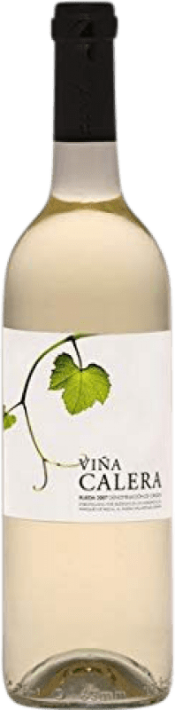 5,95 € Envío gratis | Vino blanco Marqués de Riscal Viña Calera Joven D.O. Rueda Castilla y León España Macabeo, Verdejo, Sauvignon Blanca Botella 75 cl