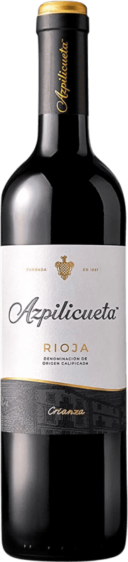 8,95 € | 赤ワイン Campo Viejo Azpilicueta Crianza — クリアンサ D.O.Ca. Rioja ラ・リオハ スペイン Tempranillo — テンプラニーリョ, Graciano — グラシアーノ, Mazuelo — マスエロ, Cariñena — カリニャン 75 cl