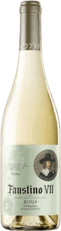 4,95 € | White wine Faustino VII Young D.O.Ca. Rioja The Rioja Spain Macabeo 75 cl