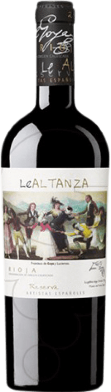 45,95 € Free Shipping | Red wine Altanza Lealtanza Artistas Españoles Goya Reserva D.O.Ca. Rioja The Rioja Spain Tempranillo Bottle 75 cl