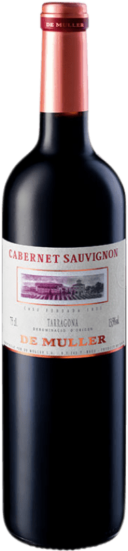 10,95 € | Red wine De Muller Aged D.O. Tarragona Catalonia Spain Cabernet Sauvignon Bottle 75 cl