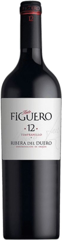 38,95 € Free Shipping | Red wine Figuero 12 meses Crianza D.O. Ribera del Duero Castilla y León Spain Tempranillo Magnum Bottle 1,5 L