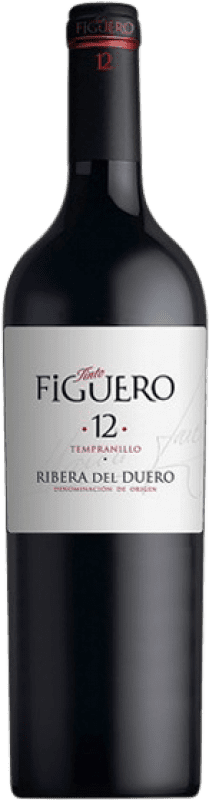 65,95 € 送料無料 | 赤ワイン Figuero 12 Meses 高齢者 D.O. Ribera del Duero マグナムボトル 1,5 L