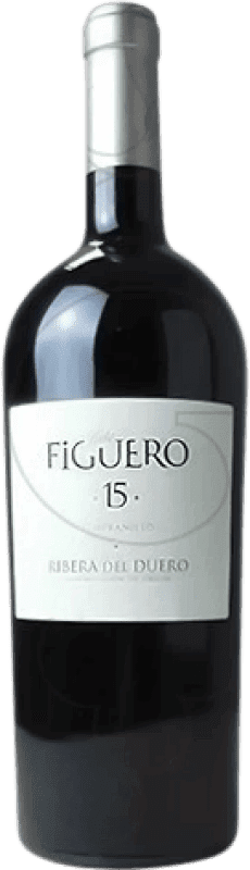 69,95 € | 红酒 Figuero 15 meses 预订 D.O. Ribera del Duero 卡斯蒂利亚莱昂 西班牙 Tempranillo 瓶子 Magnum 1,5 L
