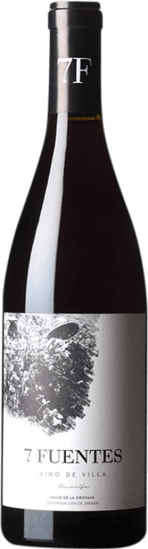 15,95 € | Red wine Suertes del Marqués 7 Fuentes Aged D.O. Valle de la Orotava Canary Islands Spain Listán Black, Tintilla 75 cl