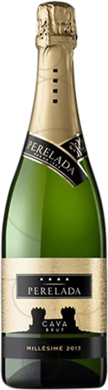 Kostenloser Versand | Weißer Sekt Perelada Millésimé Brut Reserve D.O. Cava Katalonien Spanien Macabeo, Xarel·lo, Parellada 75 cl