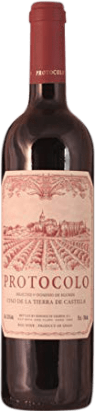 4,95 € | Red wine Dominio de Eguren Protocolo Joven The Rioja Spain Tempranillo Bottle 75 cl