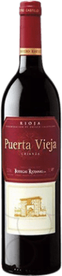 Envoi gratuit | Vin Rouge Bodegas Riojanas Puerta Vieja Crianza D.O.Ca. Rioja La Rioja Espagne Tempranillo, Graciano, Mazuelo, Cariñena — Carignan Bouteille Medium 50 cl