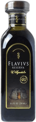 59,95 € Envio grátis | Vinagre Augustus Flavivs Reserva Garrafa Pequena 25 cl