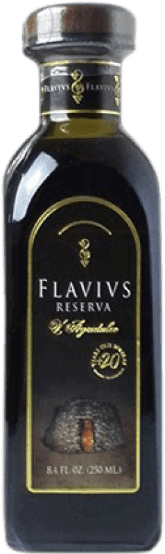 61,95 € Envio grátis | Vinagre Augustus Flavivs Reserva Garrafa Pequena 25 cl