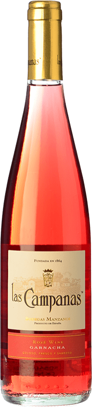 5,95 € | Vinho rosé Vinícola Navarra Las Campanas Jovem D.O. Navarra Navarra Espanha Grenache 75 cl