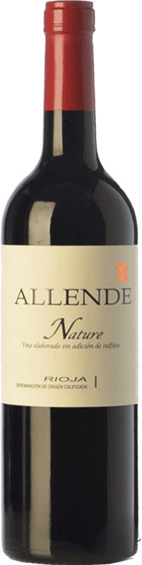 34,95 € Бесплатная доставка | Красное вино Allende Nature Молодой D.O.Ca. Rioja