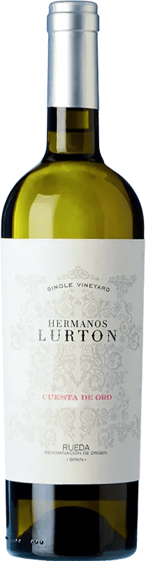 14,95 € | White wine Albar Lurton Hermanos Lurton Cuesta Oro Crianza D.O. Rueda Castilla y León Spain Verdejo Bottle 75 cl