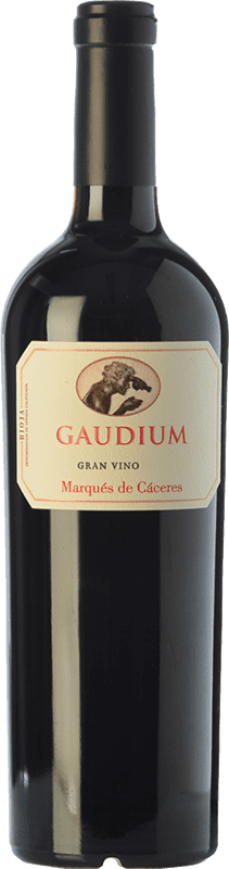 69,95 € Бесплатная доставка | Красное вино Marqués de Cáceres Gaudium D.O.Ca. Rioja