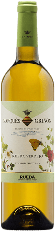 11,95 € Envío gratis | Vino blanco Marqués de Griñón Joven D.O. Rueda