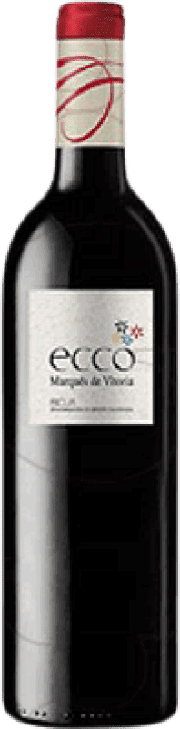 5,95 € 送料無料 | 赤ワイン Marqués de Vitoria Ecco 若い D.O.Ca. Rioja