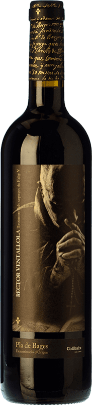 17,95 € Free Shipping | Red wine El Molí Collbaix El Rector de Ventallola Crianza D.O. Pla de Bages Catalonia Spain Merlot, Cabernet Sauvignon, Cabernet Franc Bottle 75 cl