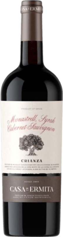 11,95 € Envío gratis | Vino Tinto Casa de la Ermita Crianza D.O. Jumilla