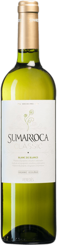 7,95 € | White wine Sumarroca Clàssic Blanc de Blancs Joven D.O. Penedès Catalonia Spain Muscat, Macabeo, Xarel·lo, Chardonnay, Parellada Bottle 75 cl
