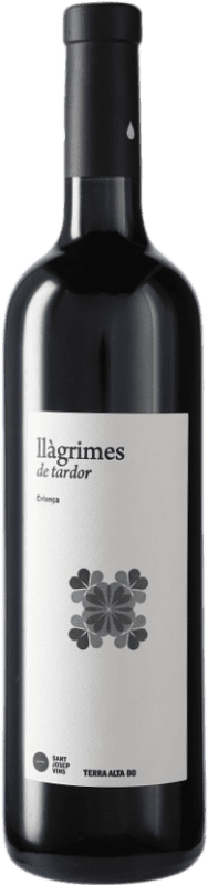 10,95 € Free Shipping | Red wine Sant Josep Llagrimes de Tardor Negre Crianza D.O. Terra Alta Catalonia Spain Tempranillo, Syrah, Grenache, Mazuelo, Carignan Bottle 75 cl