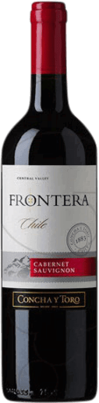 5,95 € Free Shipping | Red wine Concha y Toro Frontera Chile Cabernet Sauvignon Bottle 75 cl
