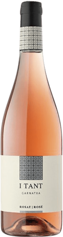 7,95 € Free Shipping | Rosé wine Edetària I Tant Joven D.O. Terra Alta Catalonia Spain Grenache Bottle 75 cl