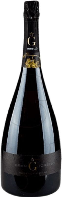 102,95 € Spedizione Gratuita | Spumante Bianco Torelló Brut Nature Gran Riserva D.O. Cava Bottiglia Magnum 1,5 L