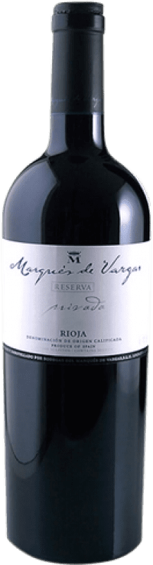59,95 € | Vino tinto Marqués de Vargas Reserva Privada Reserva D.O.Ca. Rioja La Rioja España Tempranillo, Garnacha, Mazuelo, Cariñena Botella Magnum 1,5 L