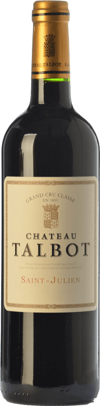 124,95 € 送料無料 | 赤ワイン Château Talbot A.O.C. Bordeaux