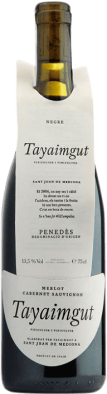 Envío gratis | Vino tinto Tayaimgut Crianza Cataluña España Cabernet Sauvignon 75 cl