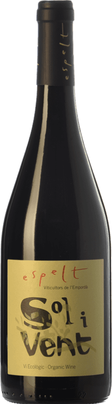 Kostenloser Versand | Rotwein Espelt Solivent Sol i Vent Ecológico Jung D.O. Empordà Katalonien Spanien Syrah, Grenache, Monastrell 75 cl