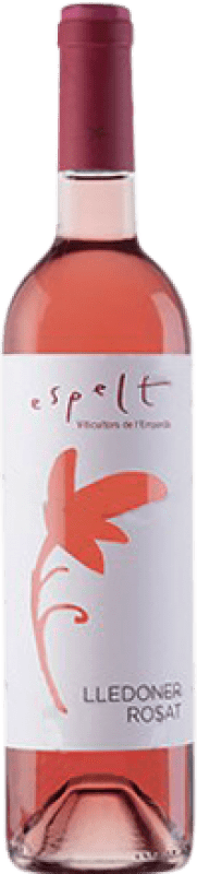 Envío gratis | Vino rosado Espelt Lledoner Joven D.O. Empordà Cataluña España Garnacha Botella Medium 50 cl