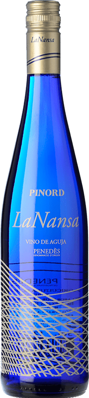 6,95 € Free Shipping | White wine Pinord La Nansa Blava Dry Joven D.O. Penedès Catalonia Spain Macabeo, Xarel·lo, Chardonnay Bottle 75 cl