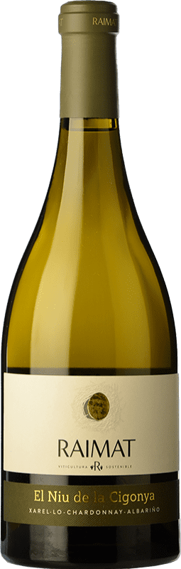 14,95 € | Белое вино Raimat El Niu de la Cigonya старения D.O. Costers del Segre Каталония Испания Xarel·lo, Chardonnay, Albariño 75 cl