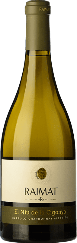 送料無料 | 白ワイン Raimat El Niu de la Cigonya 高齢者 D.O. Costers del Segre カタロニア スペイン Xarel·lo, Chardonnay, Albariño 75 cl