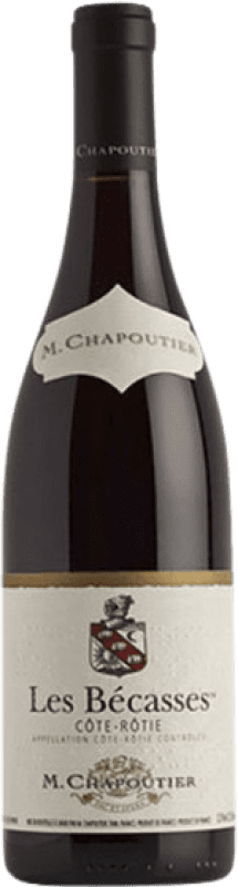 79,95 € Free Shipping | Red wine Chapoutier Les Bécasses A.O.C. Côte-Rôtie France Syrah Bottle 75 cl