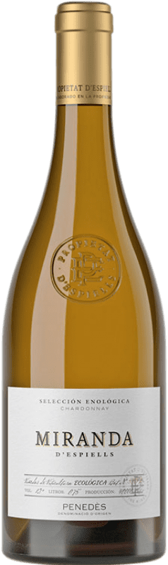 9,95 € | White wine Juvé y Camps Miranda d'Espiells Aged D.O. Penedès Catalonia Spain Chardonnay Bottle 75 cl