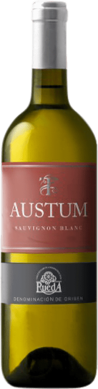 7,95 € | White wine Tionio Austum Joven D.O. Rueda Castilla y León Spain Sauvignon White Bottle 75 cl