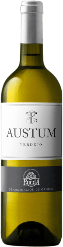 9,95 € | White wine Tionio Austum Joven D.O. Rueda Castilla y León Spain Verdejo Bottle 75 cl