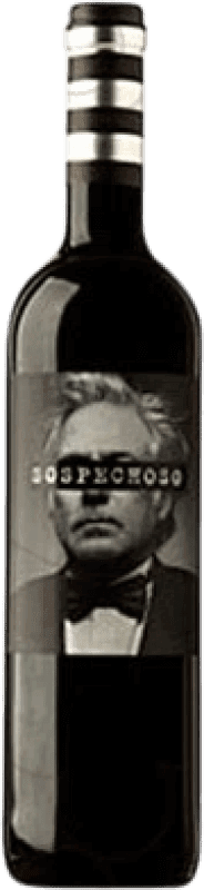 7,95 € | Rotwein Uvas Felices Sospechoso Crianza — Kurze Fassreifung I.G.P. Vino de la Tierra de Castilla Castilla la Mancha y Madrid Spanien Tempranillo 75 cl