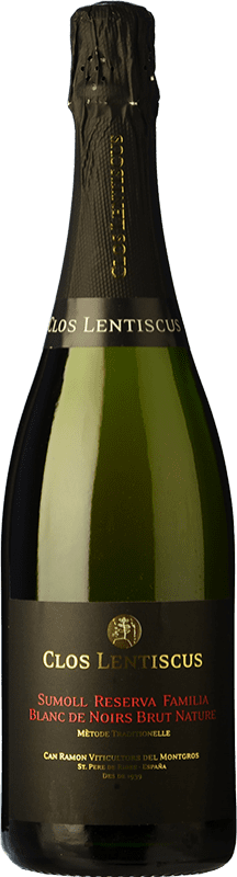 29,95 € Бесплатная доставка | Белое игристое Clos Lentiscus Reserva de la Familia Природа Брута Резерв D.O. Penedès