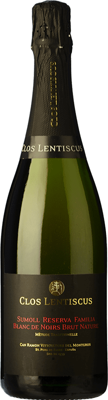 16,95 € Free Shipping | White sparkling Clos Lentiscus Reserva de la Familia Brut Nature Reserva D.O. Penedès Catalonia Spain Sumoll Bottle 75 cl