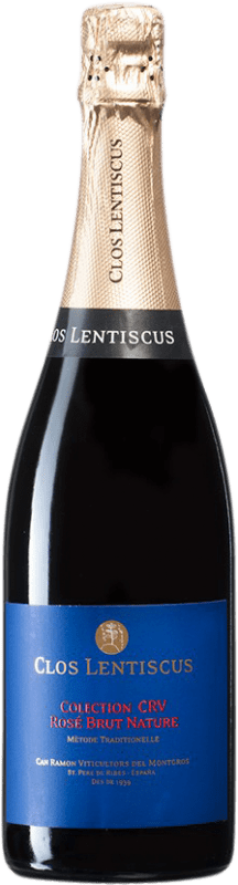 19,95 € | 玫瑰气泡酒 Clos Lentiscus CRV Rose Colection Brut Nature 预订 D.O. Penedès 加泰罗尼亚 西班牙 Syrah 75 cl
