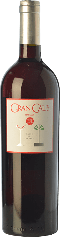 18,95 € | 玫瑰酒 Can Ràfols Gran Caus 年轻的 D.O. Penedès 加泰罗尼亚 西班牙 Merlot 75 cl